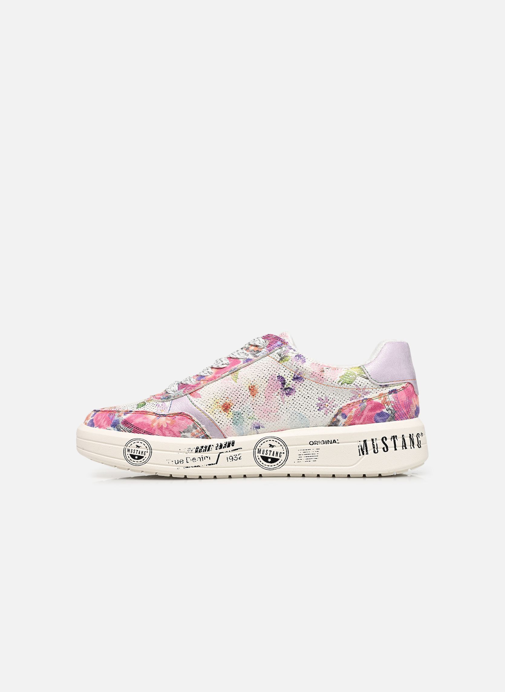 Baskets basses 26M0482006 femme multicolore Mustang shoes Baskets basses 26M0482006 femme multicolore flieder-multi