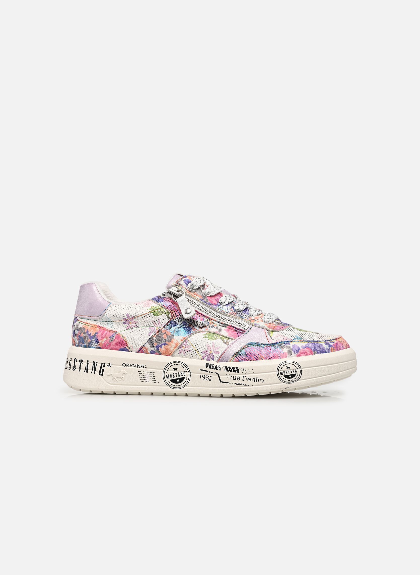Baskets basses 26M0482006 femme multicolore Mustang shoes Baskets basses 26M0482006 femme multicolore flieder-multi
