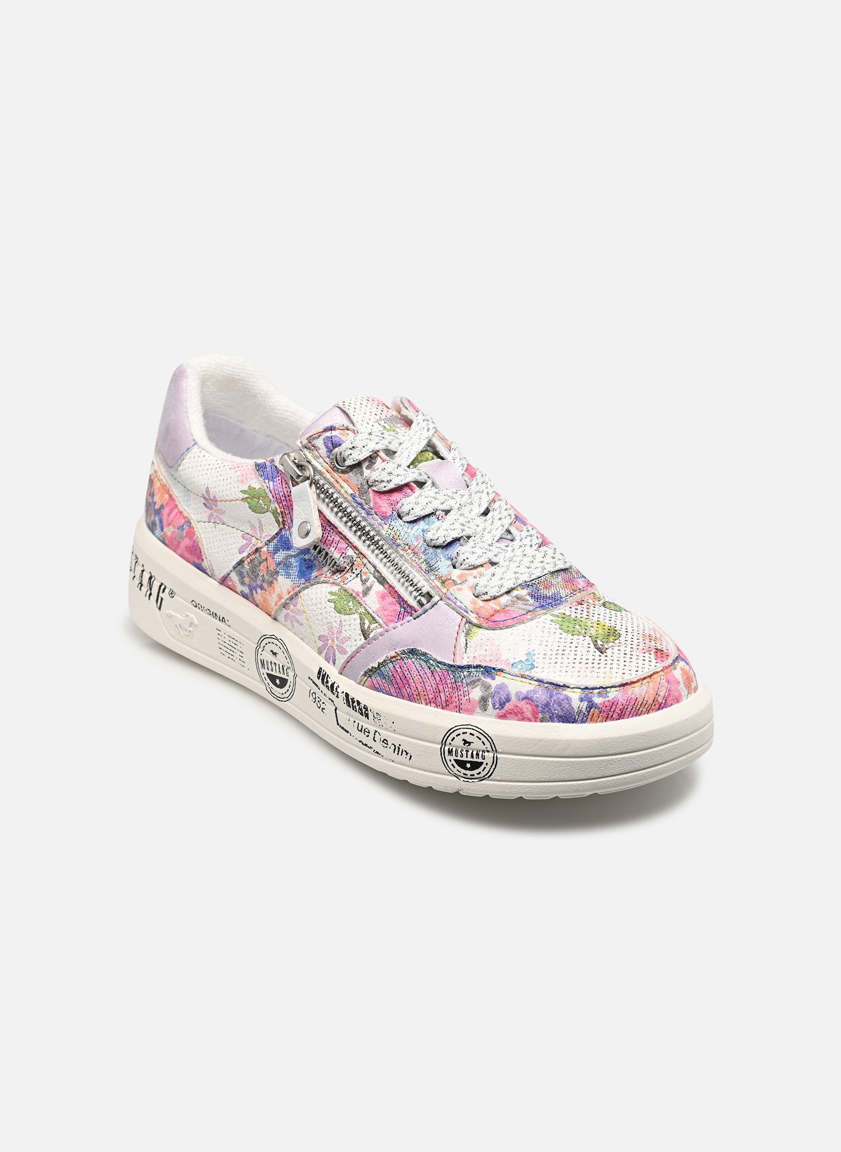 Baskets basses 26M0482006 femme multicolore Mustang shoes Baskets basses 26M0482006 femme multicolore flieder-multi