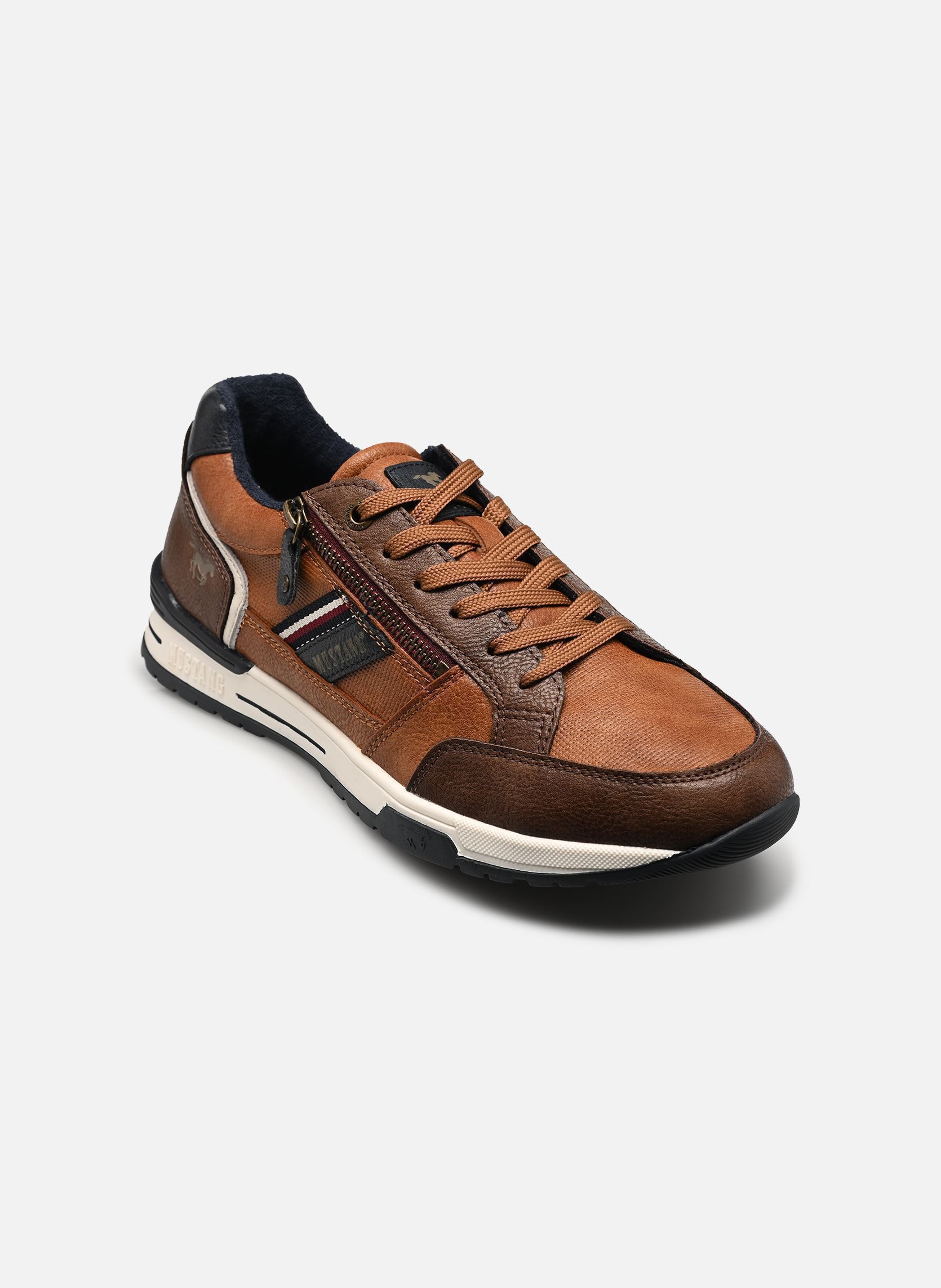 Niedrige Sneaker 26M0251002 herren braun Mustang shoes Niedrige Sneaker 26M0251002 herren braun Cognac