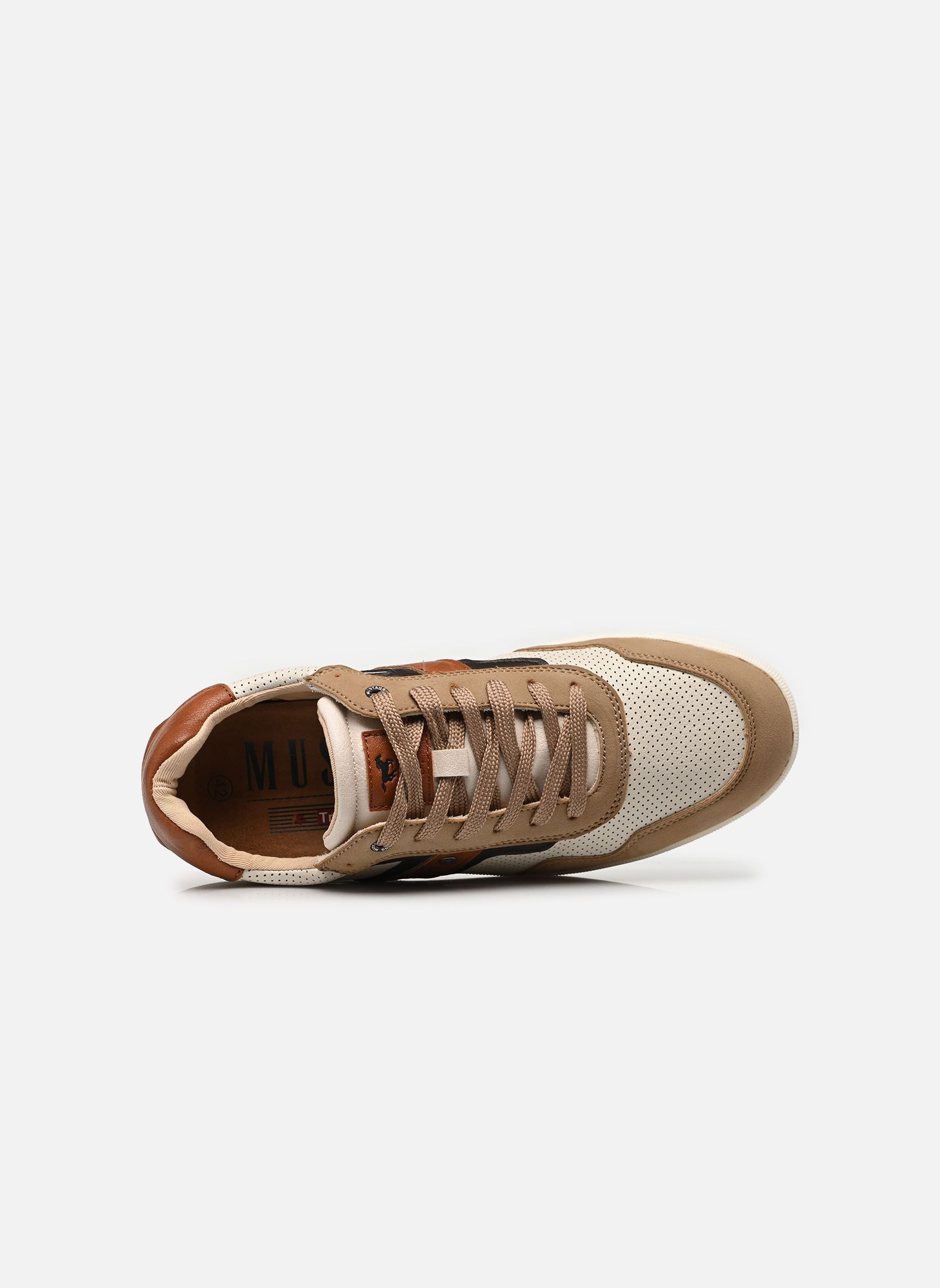 Baskets 26M0271002 homme multicolore Mustang shoes Baskets 26M0271002 homme multicolore beige-white