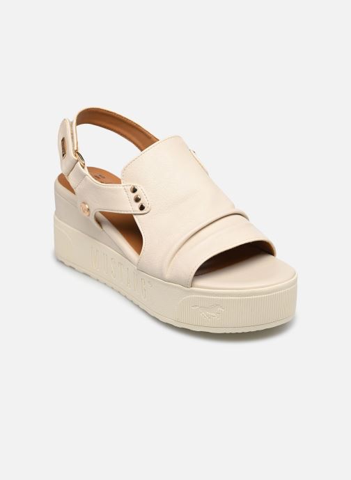 Mustang shoes Sandales compensées et plateformes 26M0822001 femme blanc