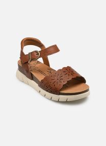 Keil- und Plateausandalen 26M0422002 damen braun Mustang shoes Keil- und Plateausandalen 26M0422002 damen braun Brown