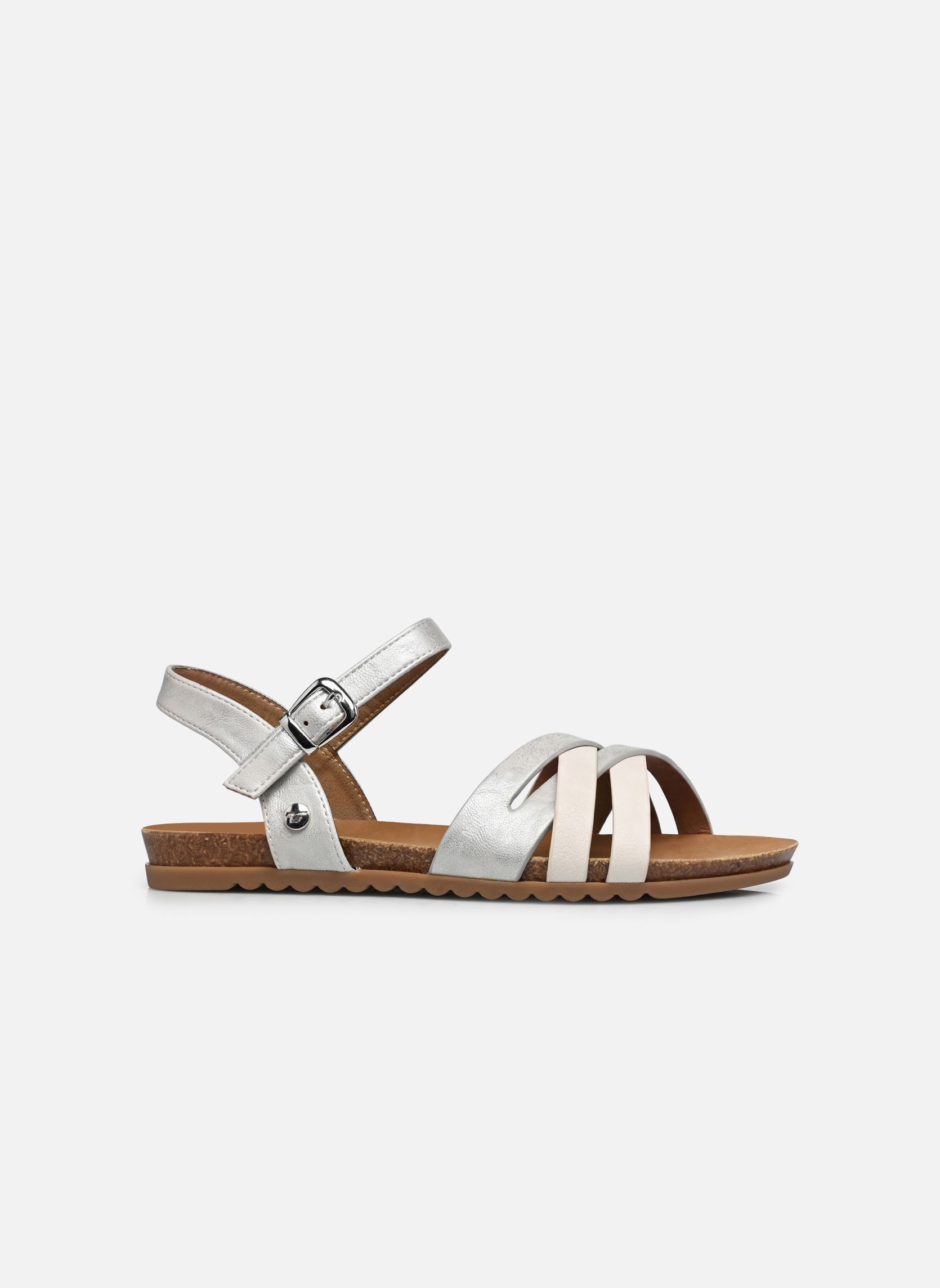 Sandales 26M0162007 femme argent Mustang shoes Sandales 26M0162007 femme argent Silver