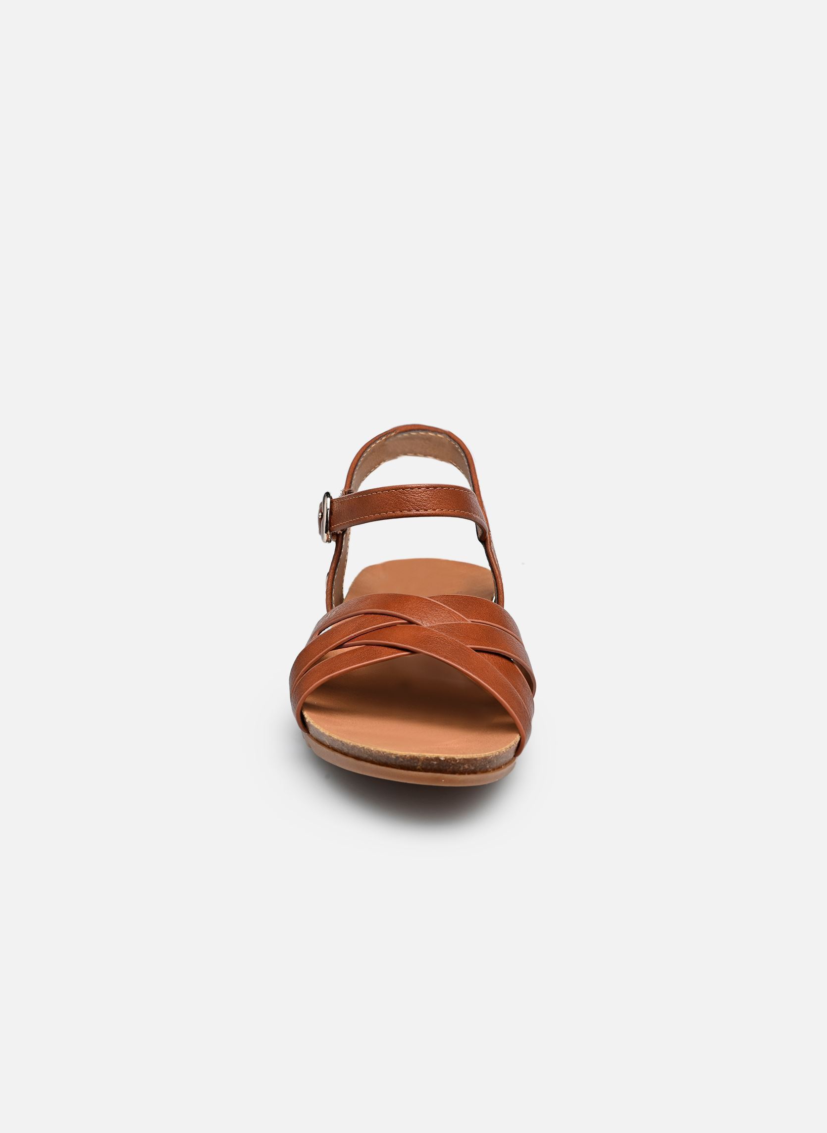 Sandalen 26M0162007 dames bruin Mustang shoes Sandalen 26M0162007 dames bruin Cognac