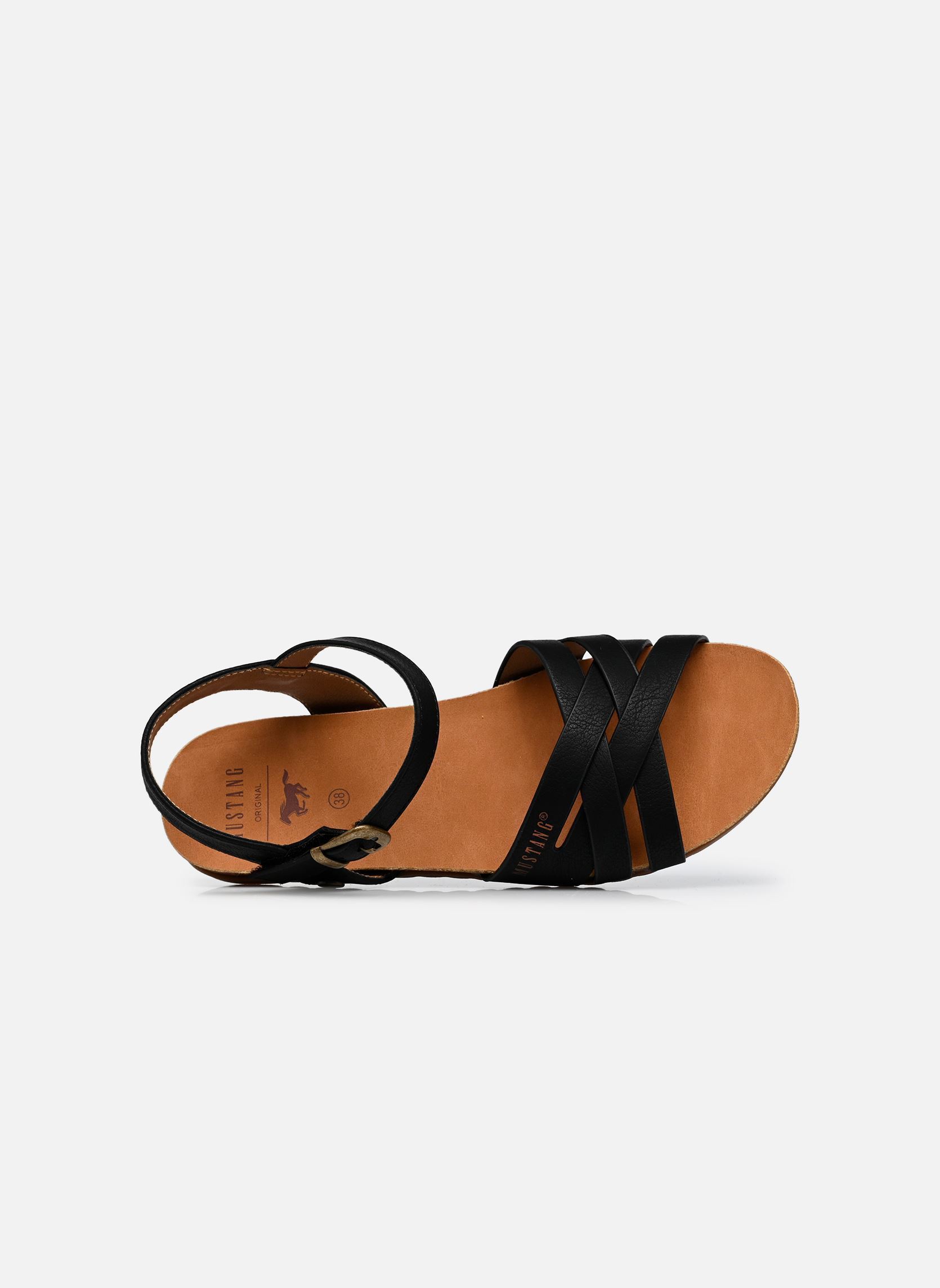 Sandalen 26M0162014 damen schwarz Mustang shoes Sandalen 26M0162014 damen schwarz Black