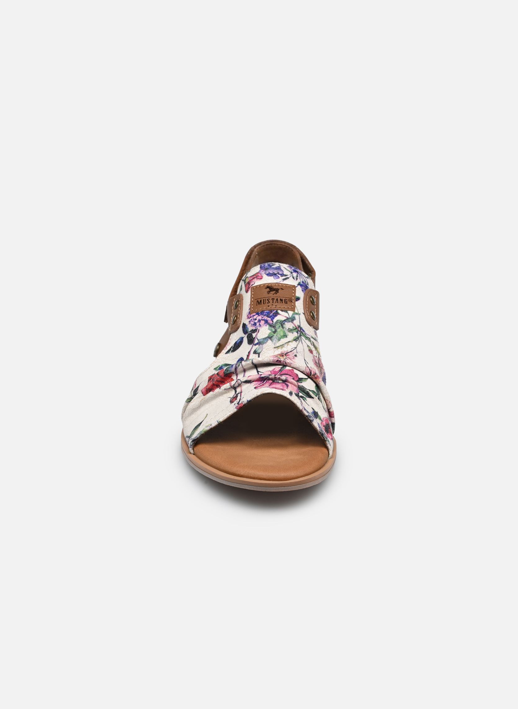Sandalen 26M0072007 dames meerkleurig Mustang shoes Sandalen 26M0072007 dames meerkleurig offwhite-multi