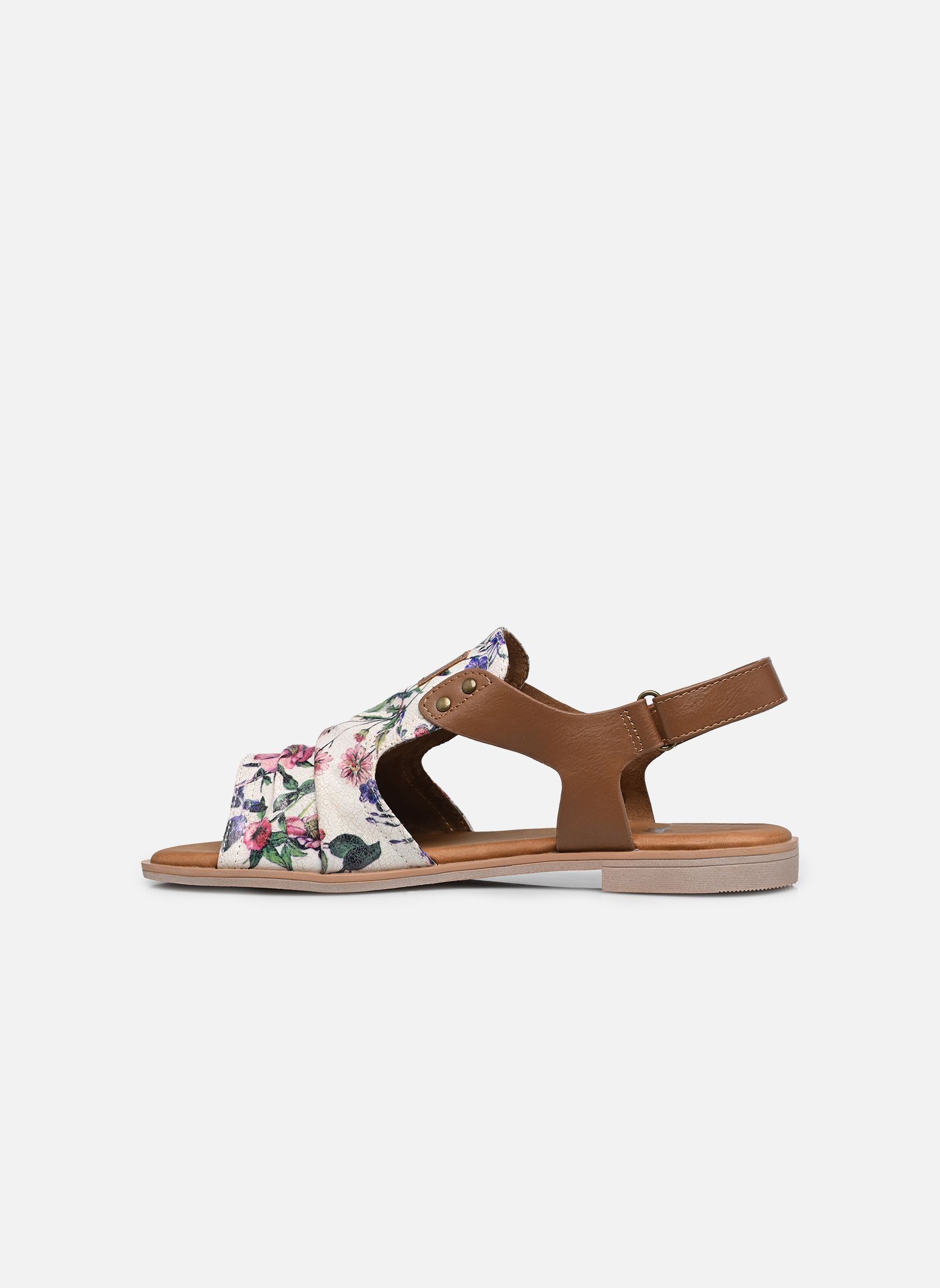 Sandalen 26M0072007 dames meerkleurig Mustang shoes Sandalen 26M0072007 dames meerkleurig offwhite-multi
