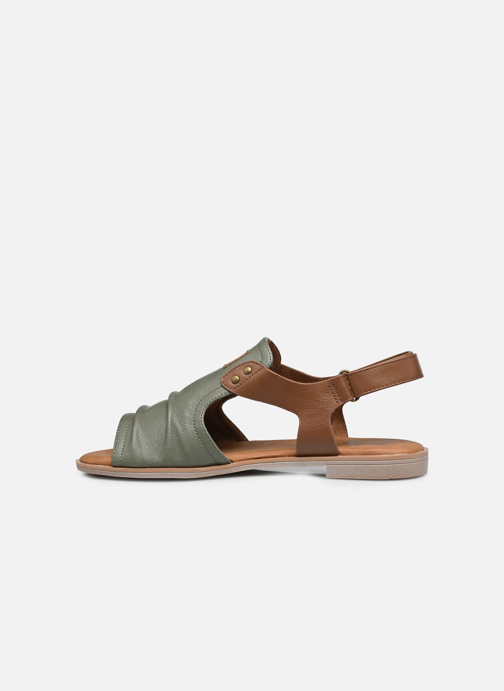 Sandalen 26M0072002 damen grün Mustang shoes Sandalen 26M0072002 damen grün Sage