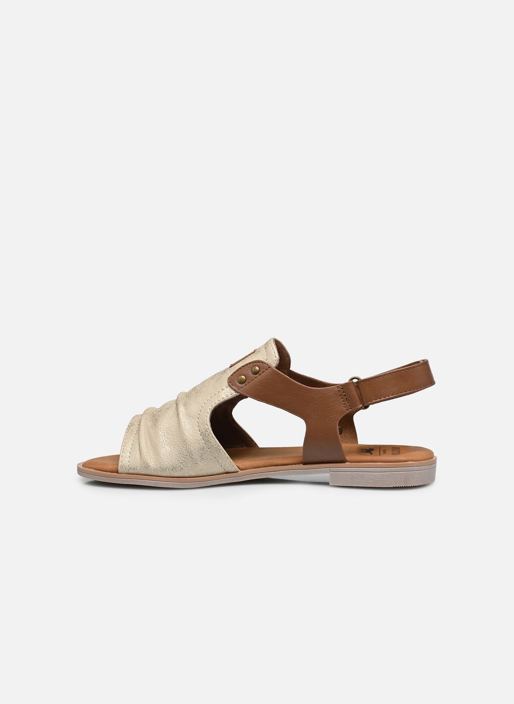 Sandalen 26M0072002 dames zilver Mustang shoes Sandalen 26M0072002 dames zilver Marble