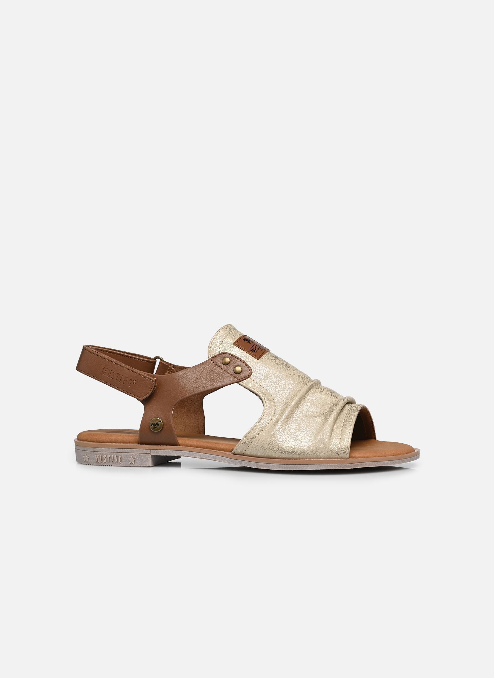 Sandalen 26M0072002 dames zilver Mustang shoes Sandalen 26M0072002 dames zilver Marble