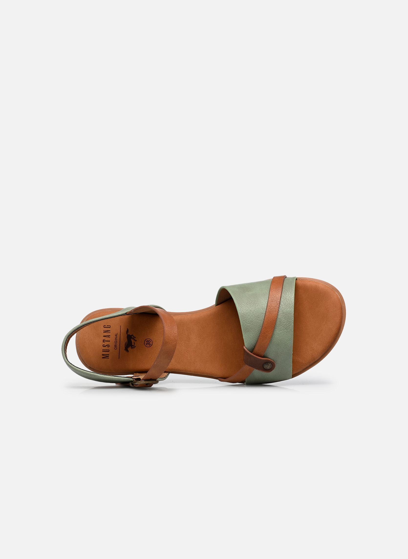 Sandales 26M0072006 femme vert Mustang shoes Sandales 26M0072006 femme vert Sage