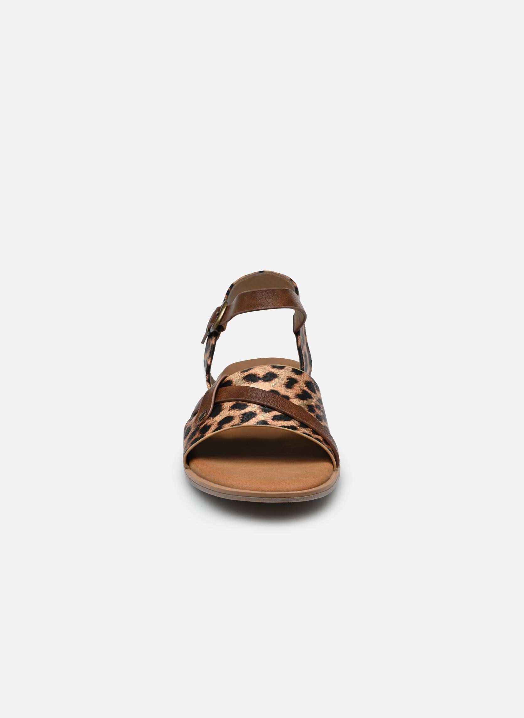 Sandalen 26M0072012 dames meerkleurig Mustang shoes Sandalen 26M0072012 dames meerkleurig sand-multi