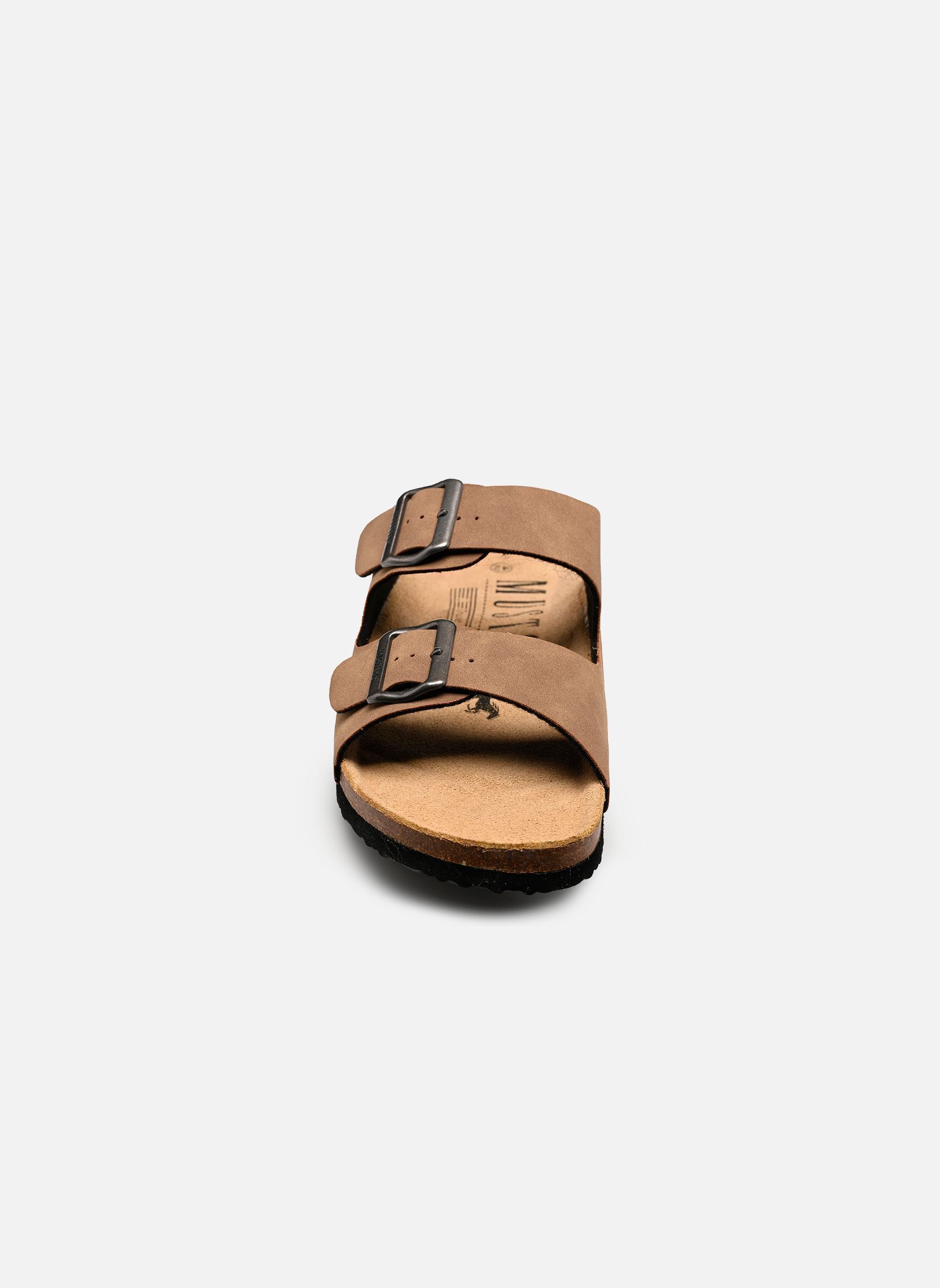 Mules 26M0341001 homme beige Mustang shoes Mules 26M0341001 homme beige Beige