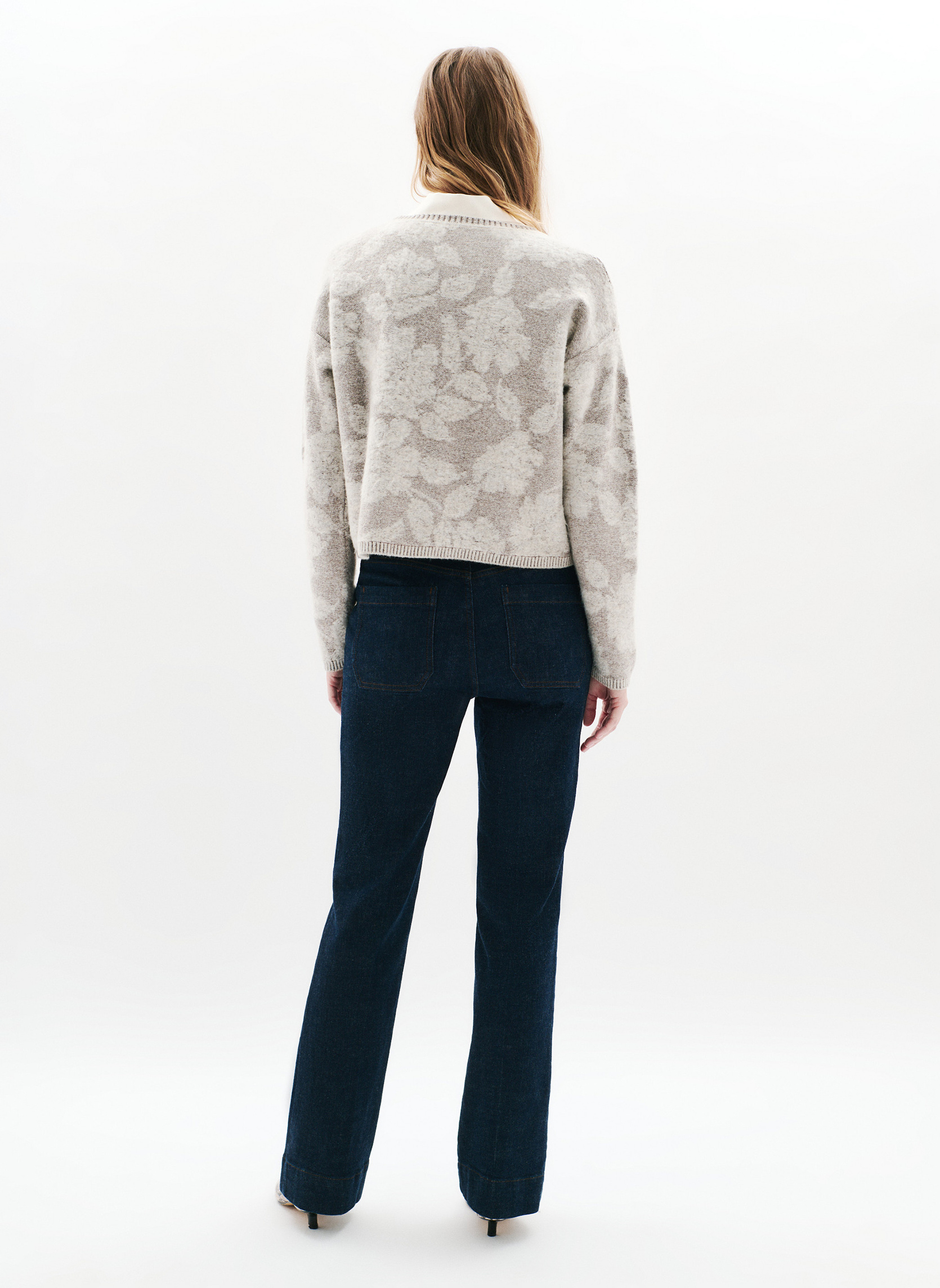Pulls 252K-MFLORENTINE femme gris Caroll Pulls 252K-MFLORENTINE femme gris Gris clair