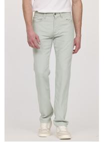 Pantalons droits 12459-Homme homme bleu