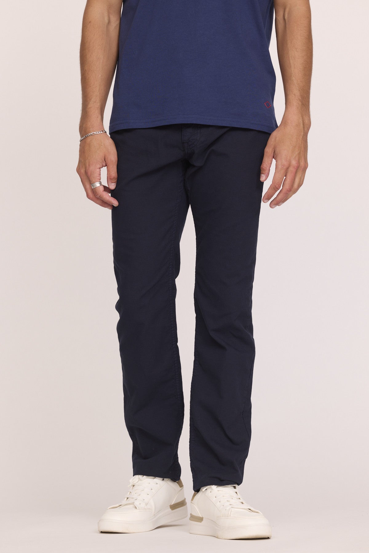 Pantalons droits 12459-Homme homme bleu Lee Cooper Pantalons droits 12459-Homme homme bleu Bleu