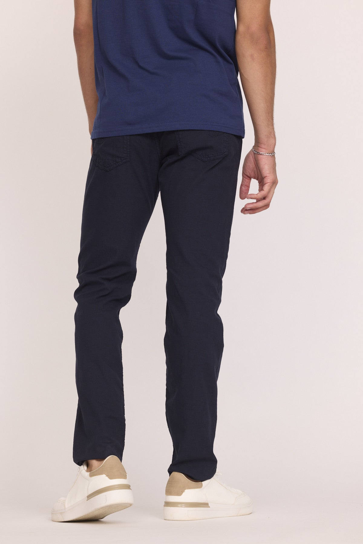 Pantalons droits 12459-Homme homme bleu Lee Cooper Pantalons droits 12459-Homme homme bleu Bleu