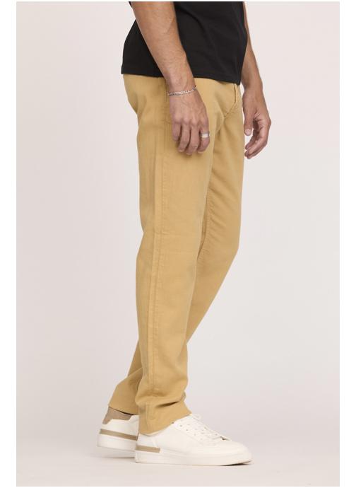Lee Cooper Pantalons droits 12582-Homme homme beige