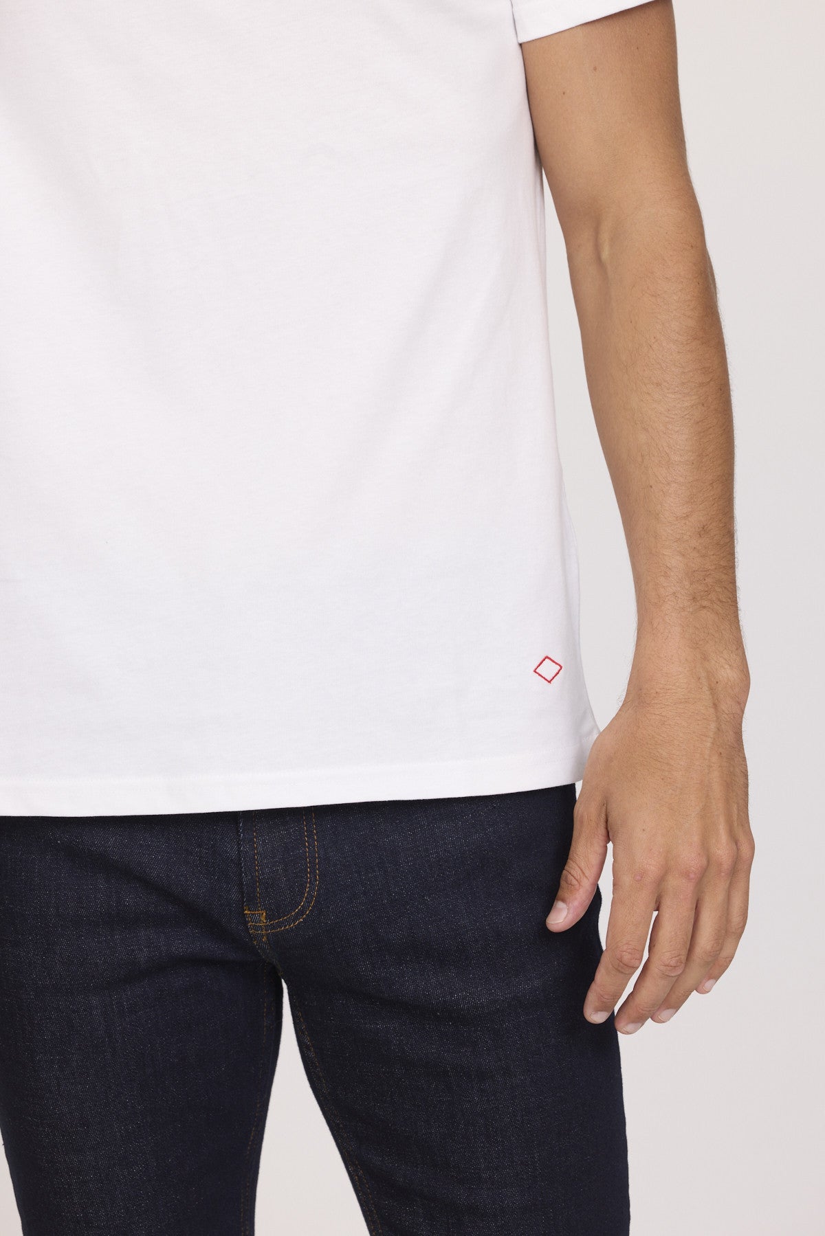 Tee-shirts 12275-Homme homme blanc Lee Cooper Tee-shirts 12275-Homme homme blanc Blanc