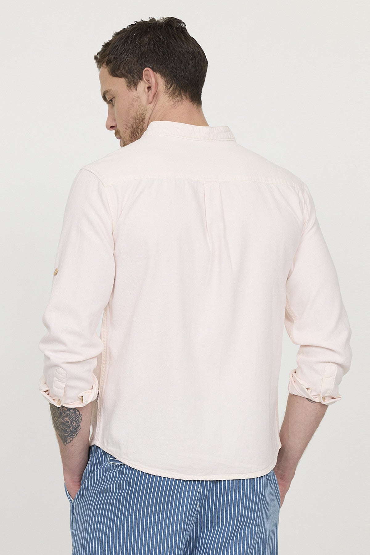 Chemises 12398-Homme homme rose Lee Cooper Chemises 12398-Homme homme rose Rose