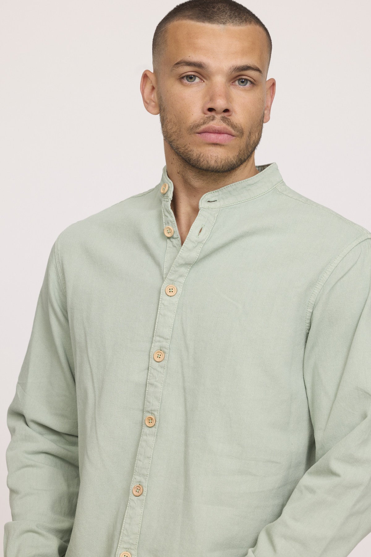 Chemises 12398-Homme homme vert Lee Cooper Chemises 12398-Homme homme vert Vert