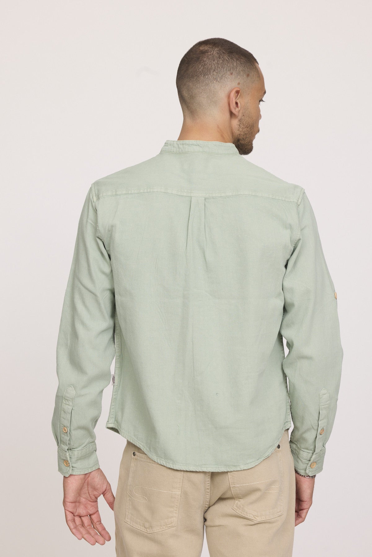 Chemises 12398-Homme homme vert Lee Cooper Chemises 12398-Homme homme vert Vert