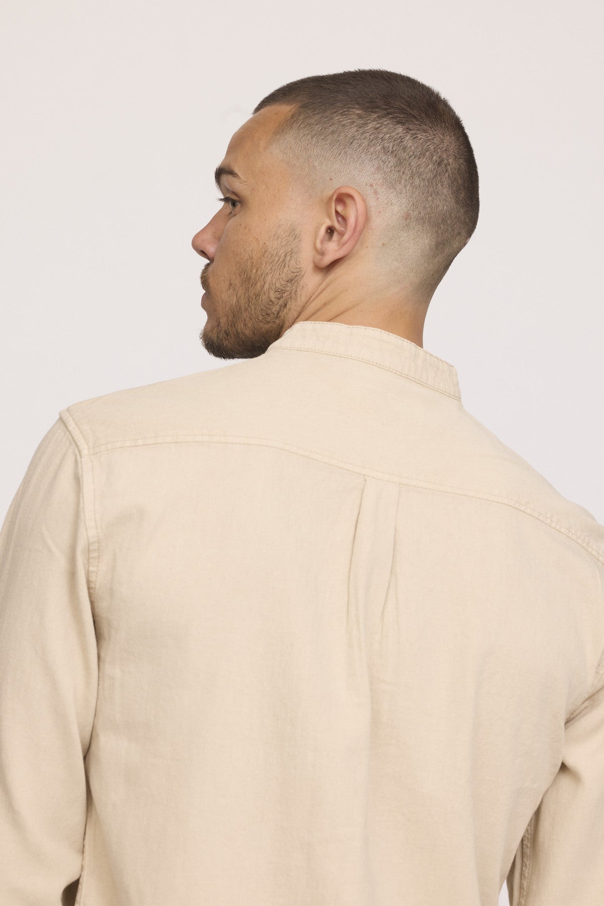 Chemises 12398-Homme homme beige Lee Cooper Chemises 12398-Homme homme beige Beige