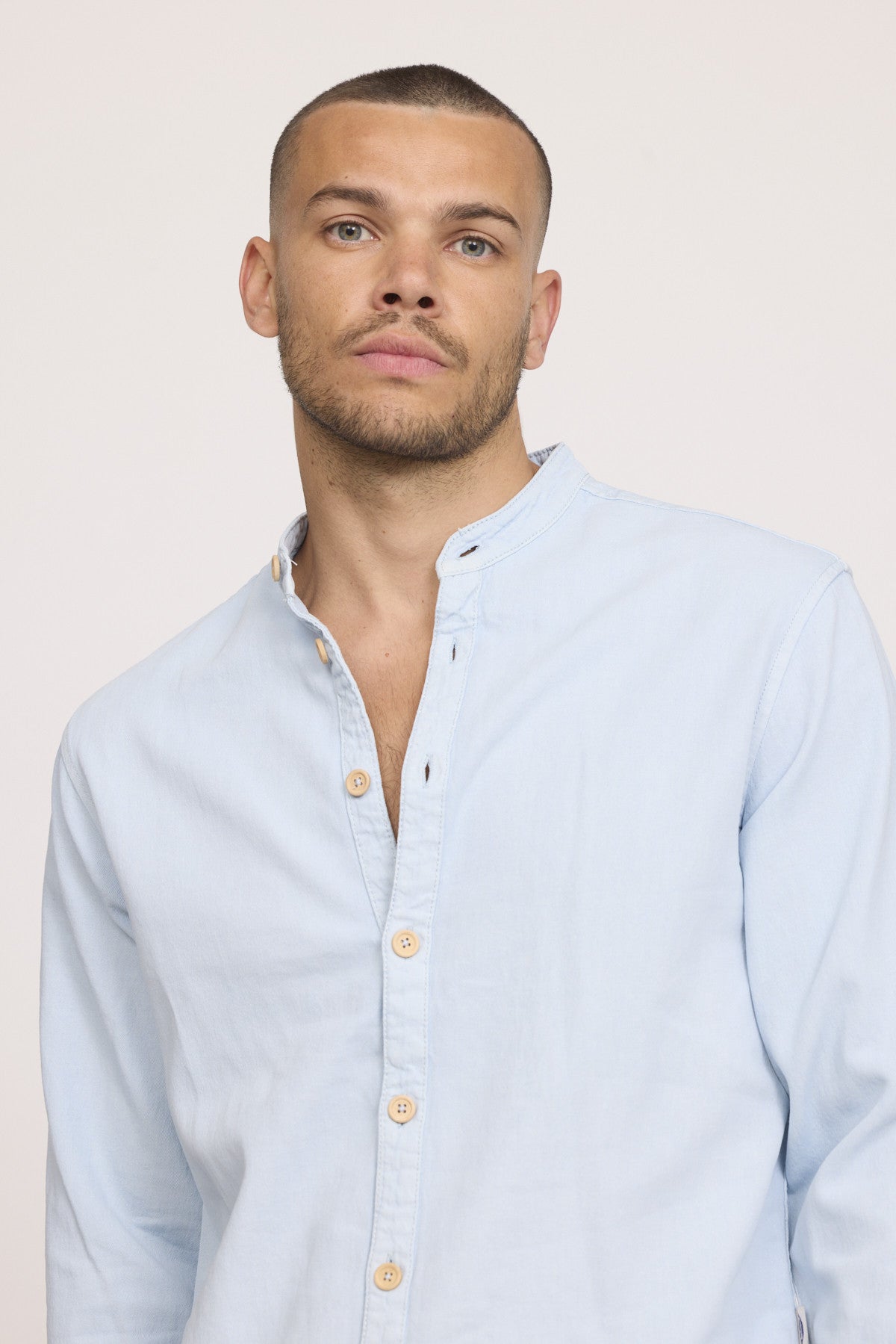 Chemises 12398-Homme homme bleu Lee Cooper Chemises 12398-Homme homme bleu Bleu