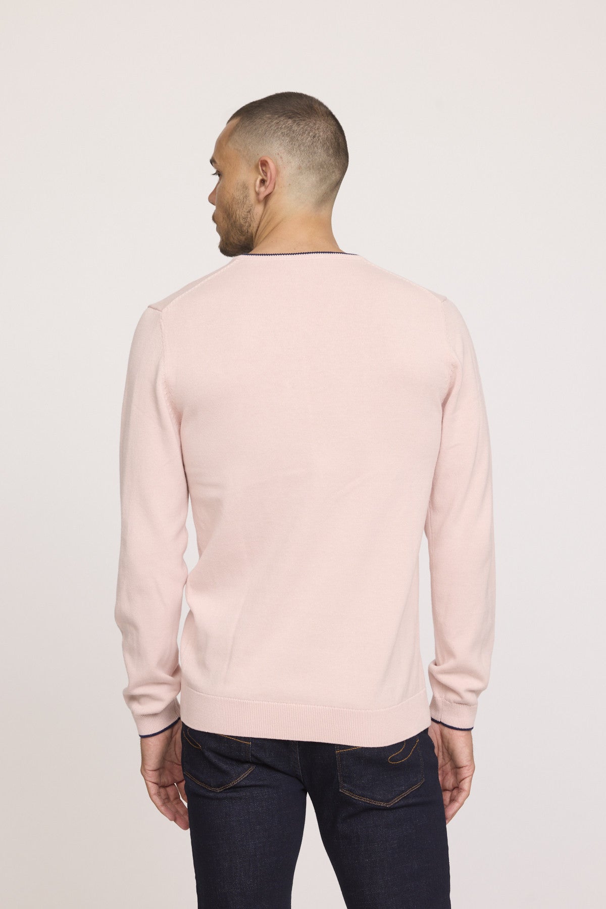 Pulls 12515-Homme homme rose Lee Cooper Pulls 12515-Homme homme rose Rose