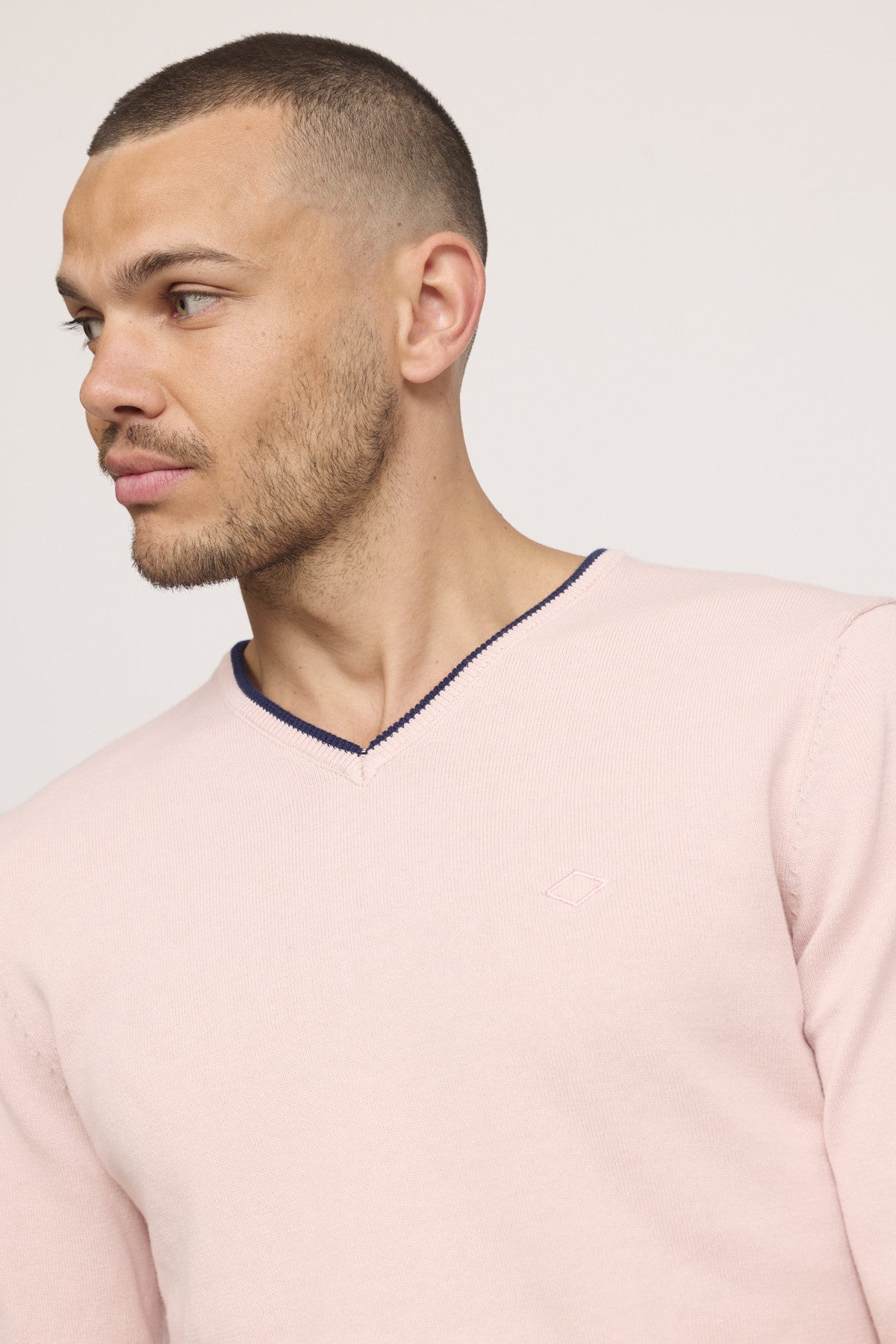Pulls 12515-Homme homme rose Lee Cooper Pulls 12515-Homme homme rose Rose