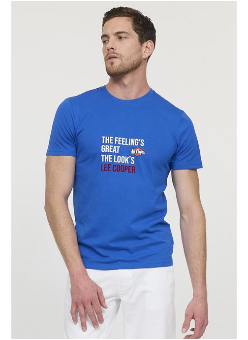 Lee Cooper Tee-shirts 12277-Homme homme bleu