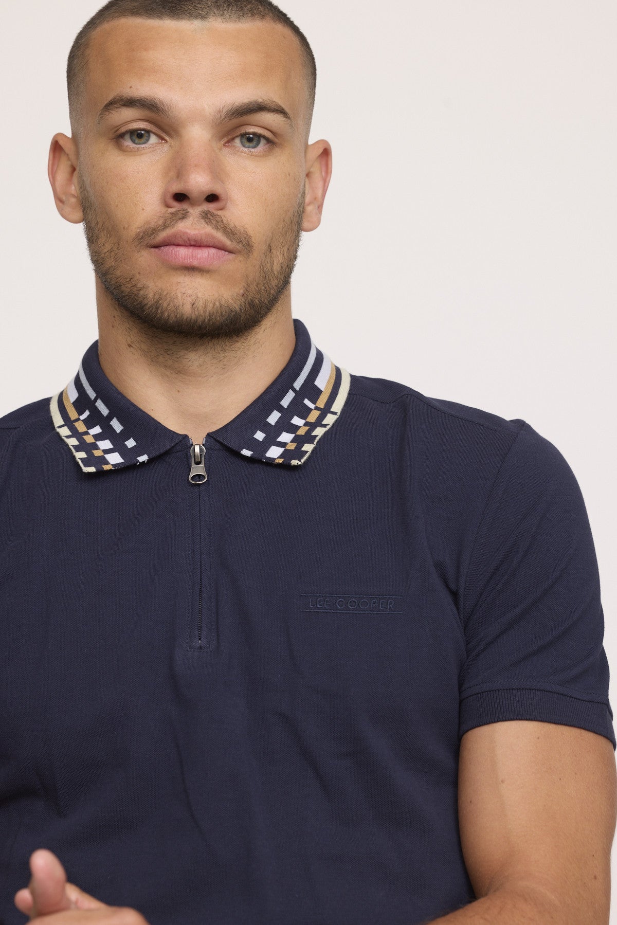 T-shirt Lee Cooper Garçon 14 Ans / 164 Cm - Bleu Grisé - Coton - Neuf Avec étiquettes