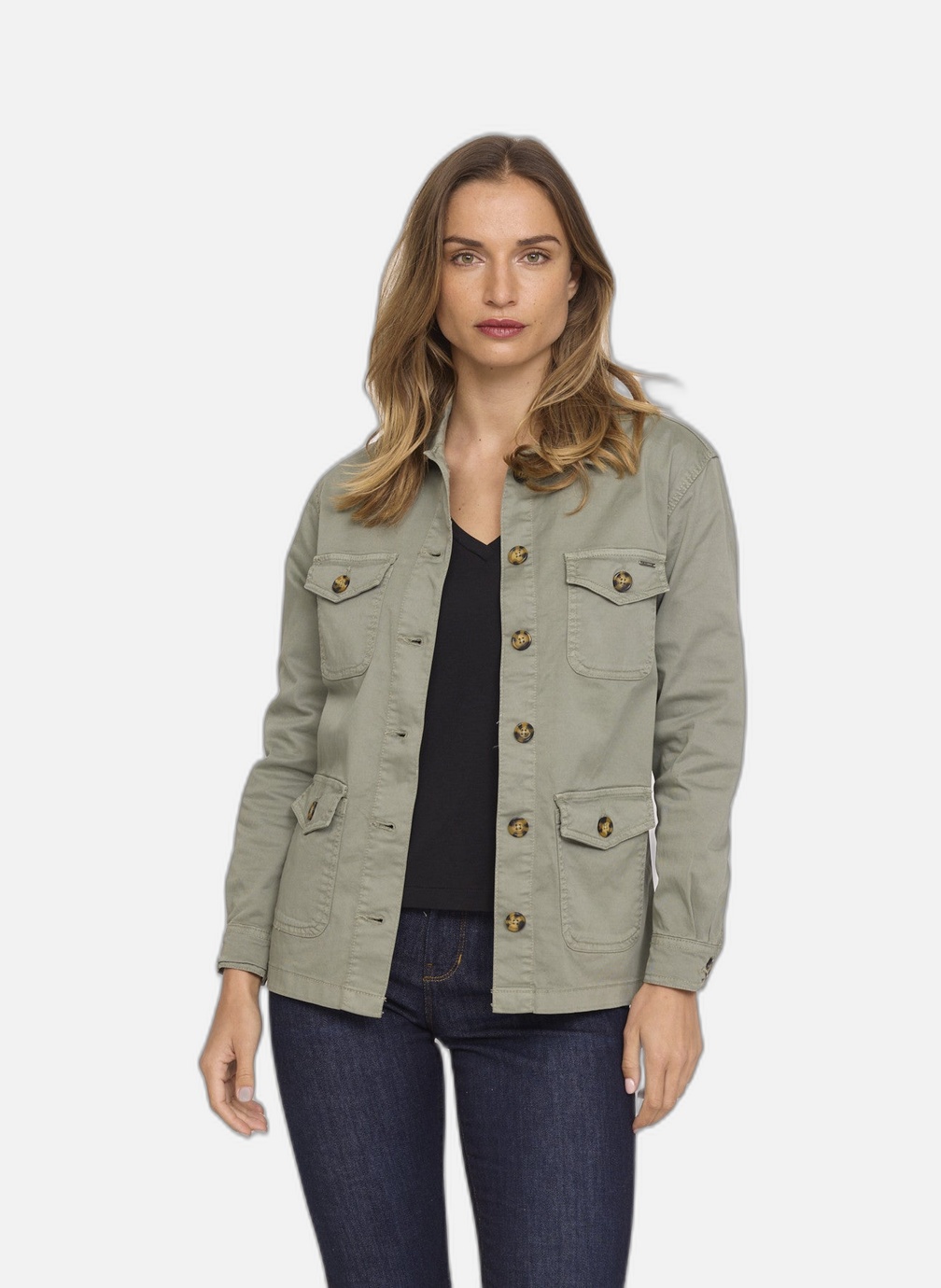 Regatta - Veste matelassée PAMELINA - Vert kaki - Kiabi - nu