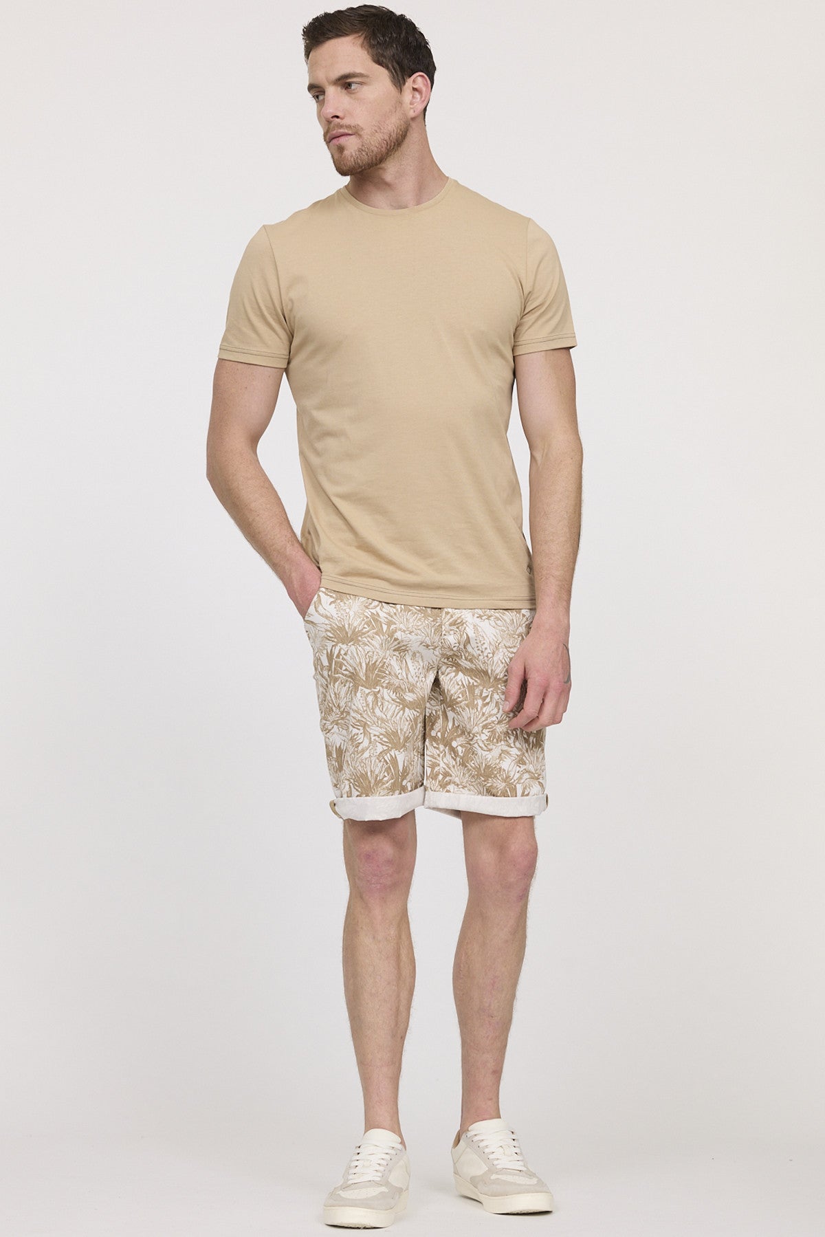 Shorts 12430-Homme homme marron Lee Cooper Shorts 12430-Homme homme marron Marron