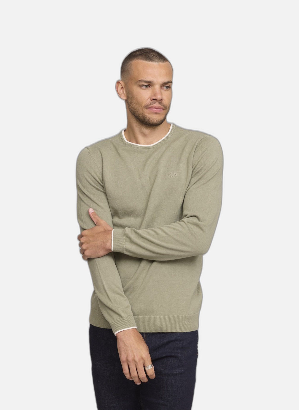Pull Lee Cooper Bleu Taille XS - Occasion En Parfait état, Matière Acrylique Douce Et Chaude