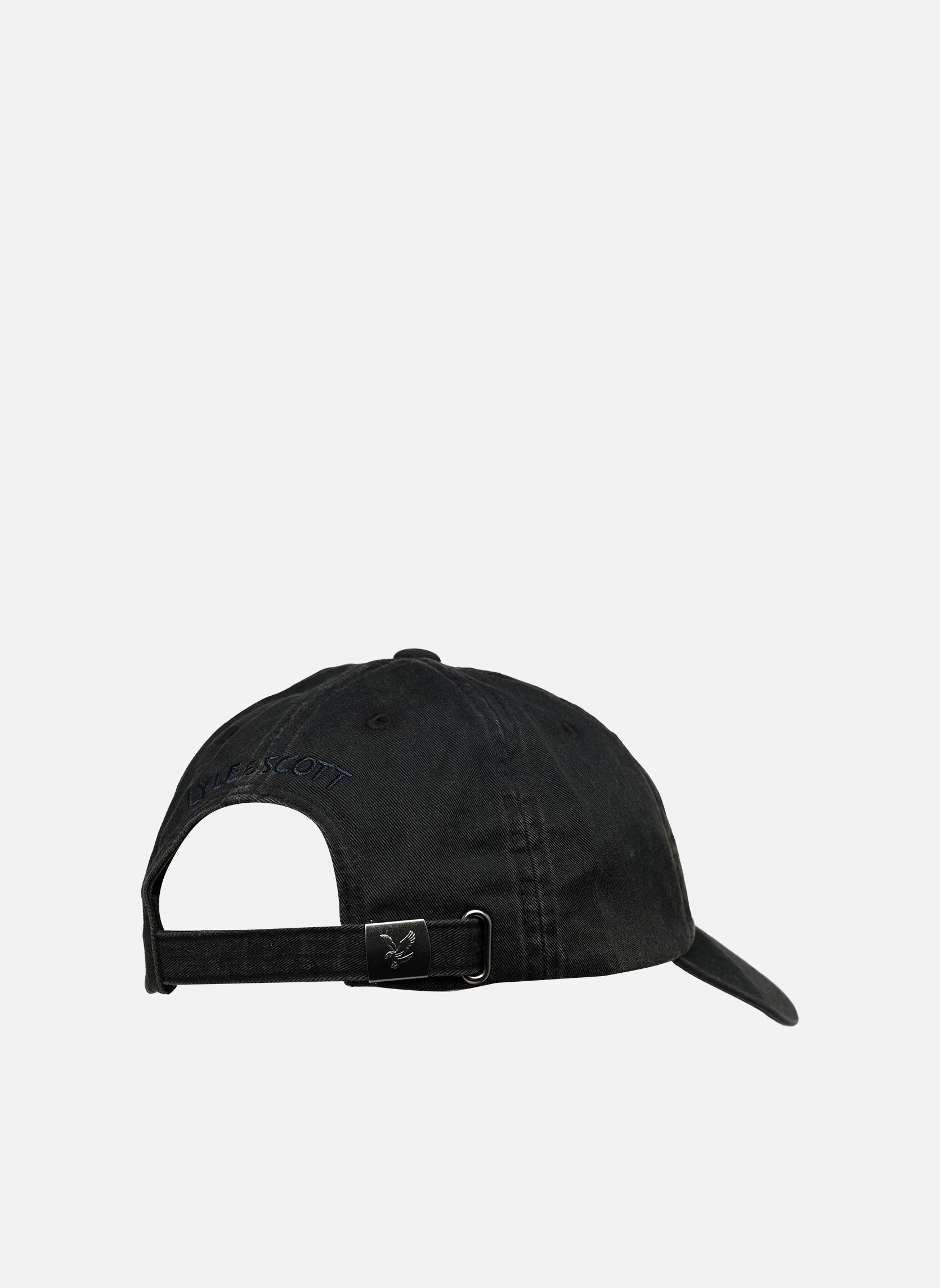 Casquettes Washed Cap homme noir Lyle & Scott Casquettes Washed Cap homme noir Jet black