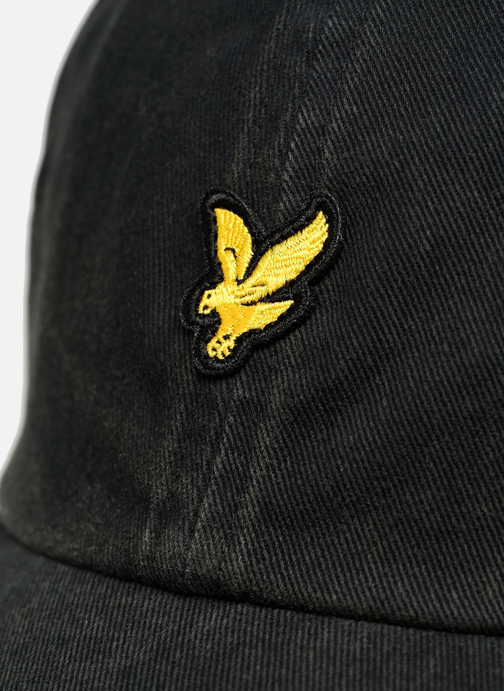 Casquettes Washed Cap homme noir Lyle & Scott Casquettes Washed Cap homme noir Jet black