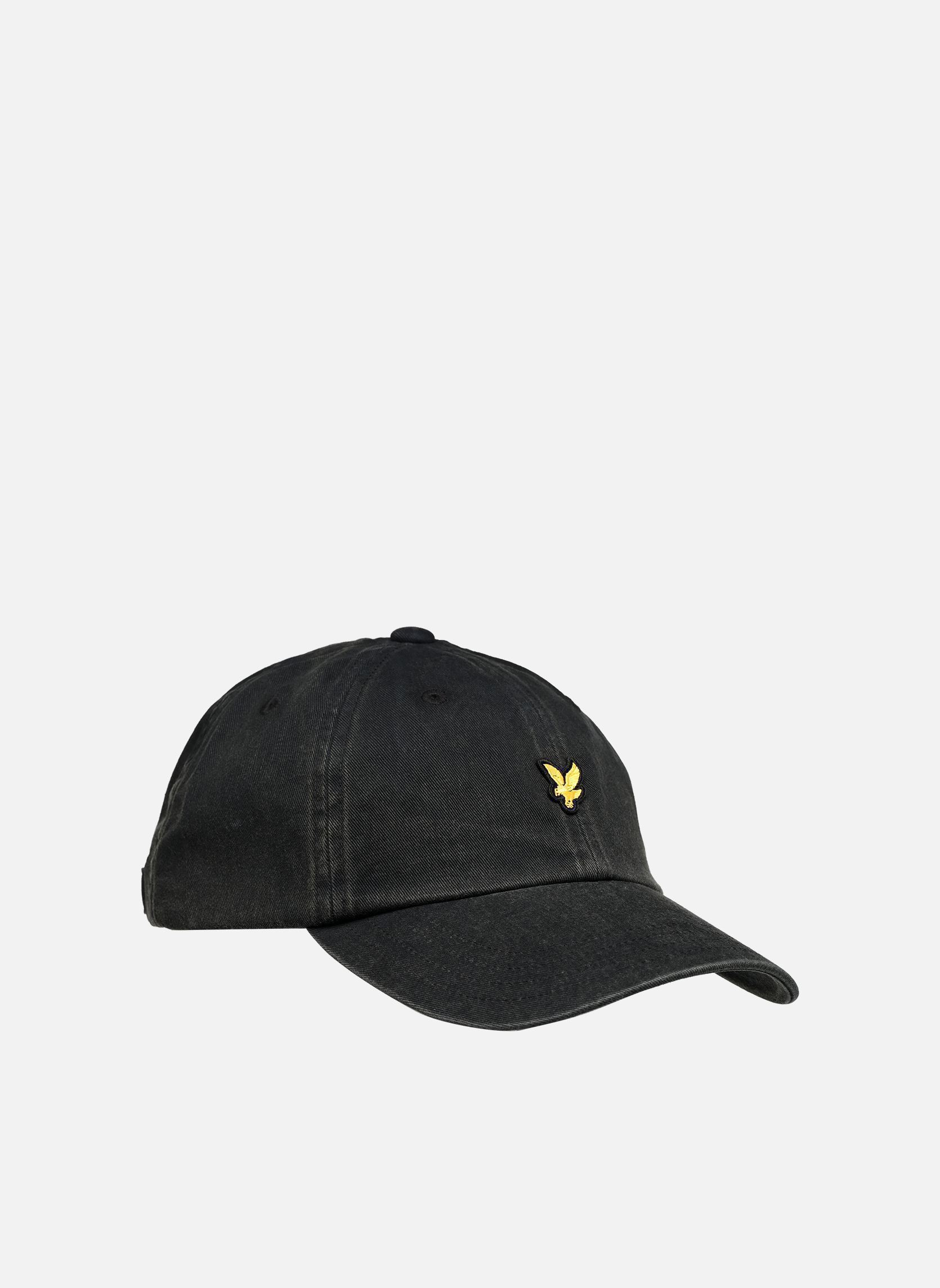 Casquettes Washed Cap homme noir Lyle & Scott Casquettes Washed Cap homme noir Jet black