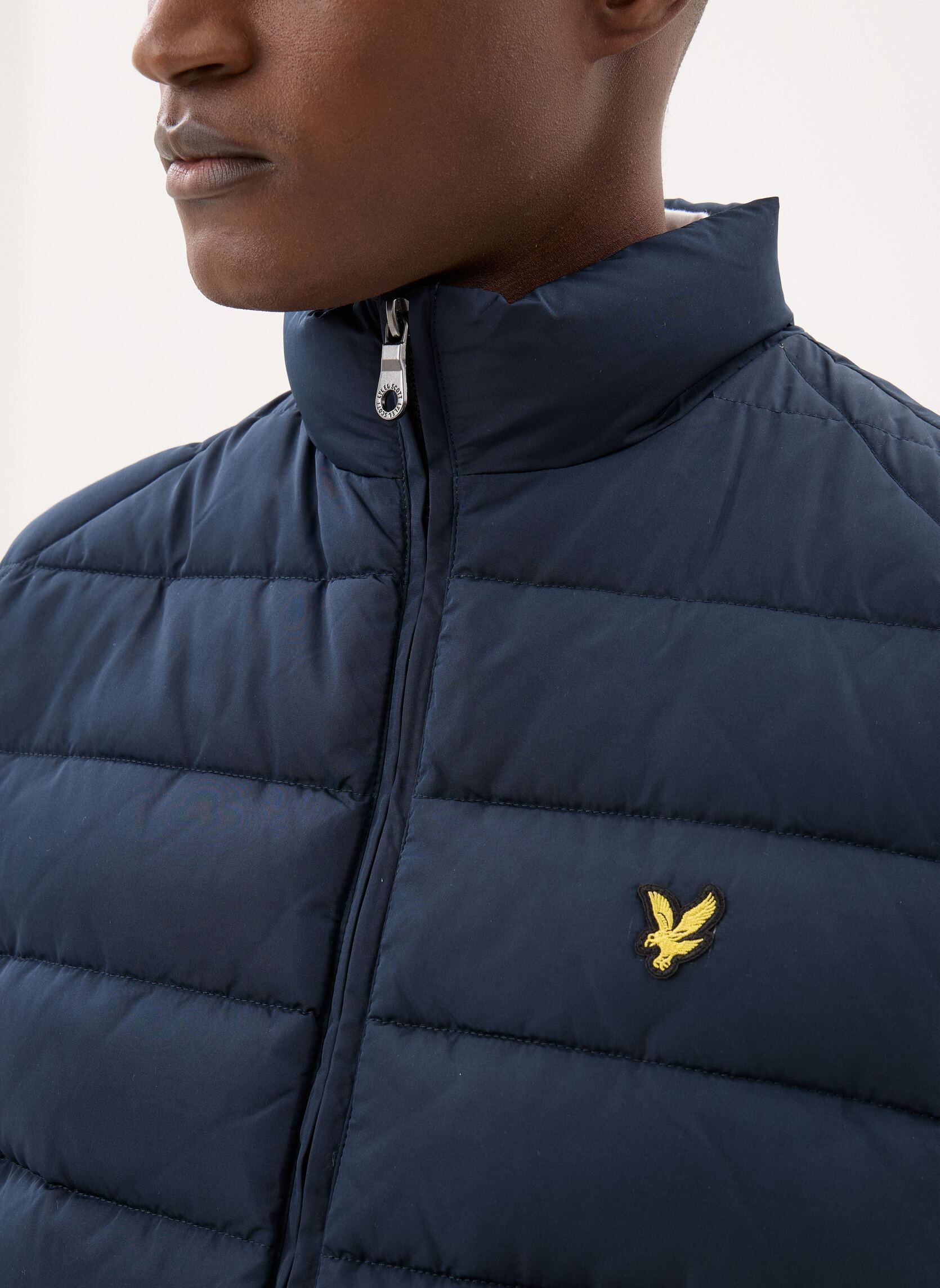 Daunenwesten Quilted Gilet herren blau Lyle & Scott Daunenwesten Quilted Gilet herren blau Dark Navy