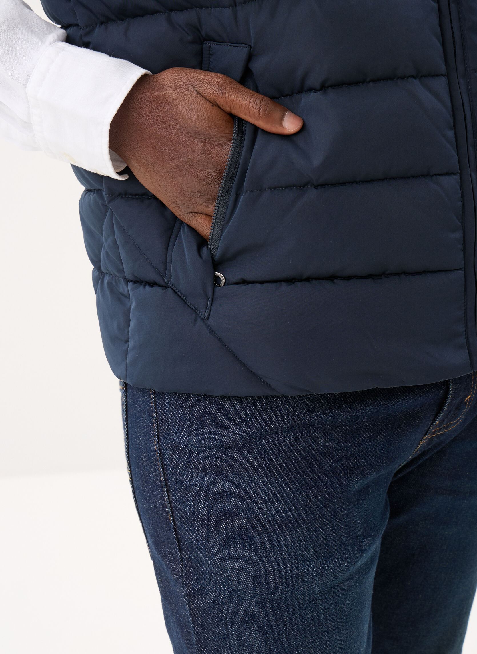Daunenwesten Quilted Gilet herren blau Lyle & Scott Daunenwesten Quilted Gilet herren blau Dark Navy