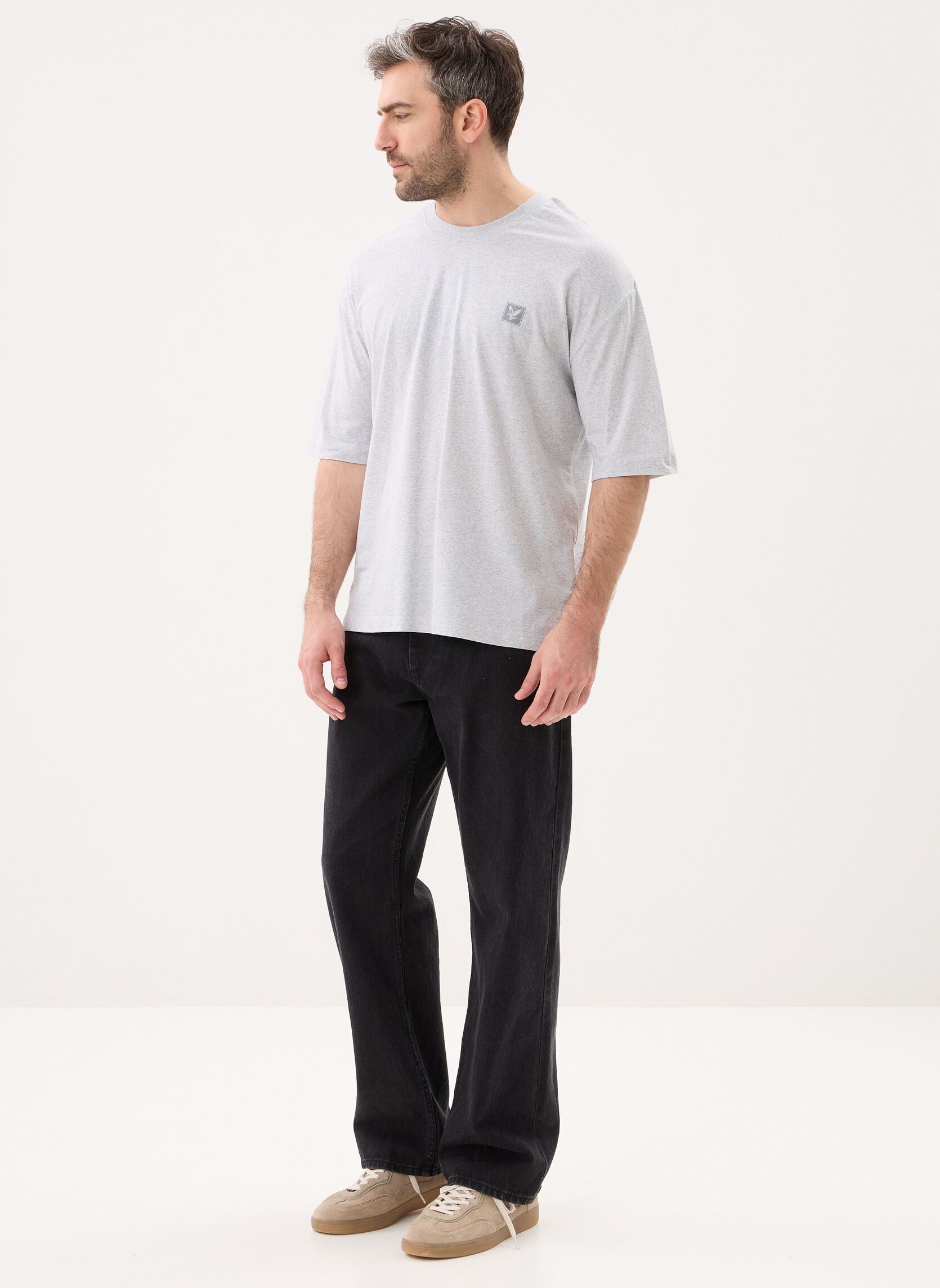 Tee-shirts manches courtes 3 Pack Relaxed T-Shirt homme noir Lyle & Scott Tee-shirts manches courtes 3 Pack Relaxed T-Shirt homme noir JET BLACK/LIGHT GREY MARL