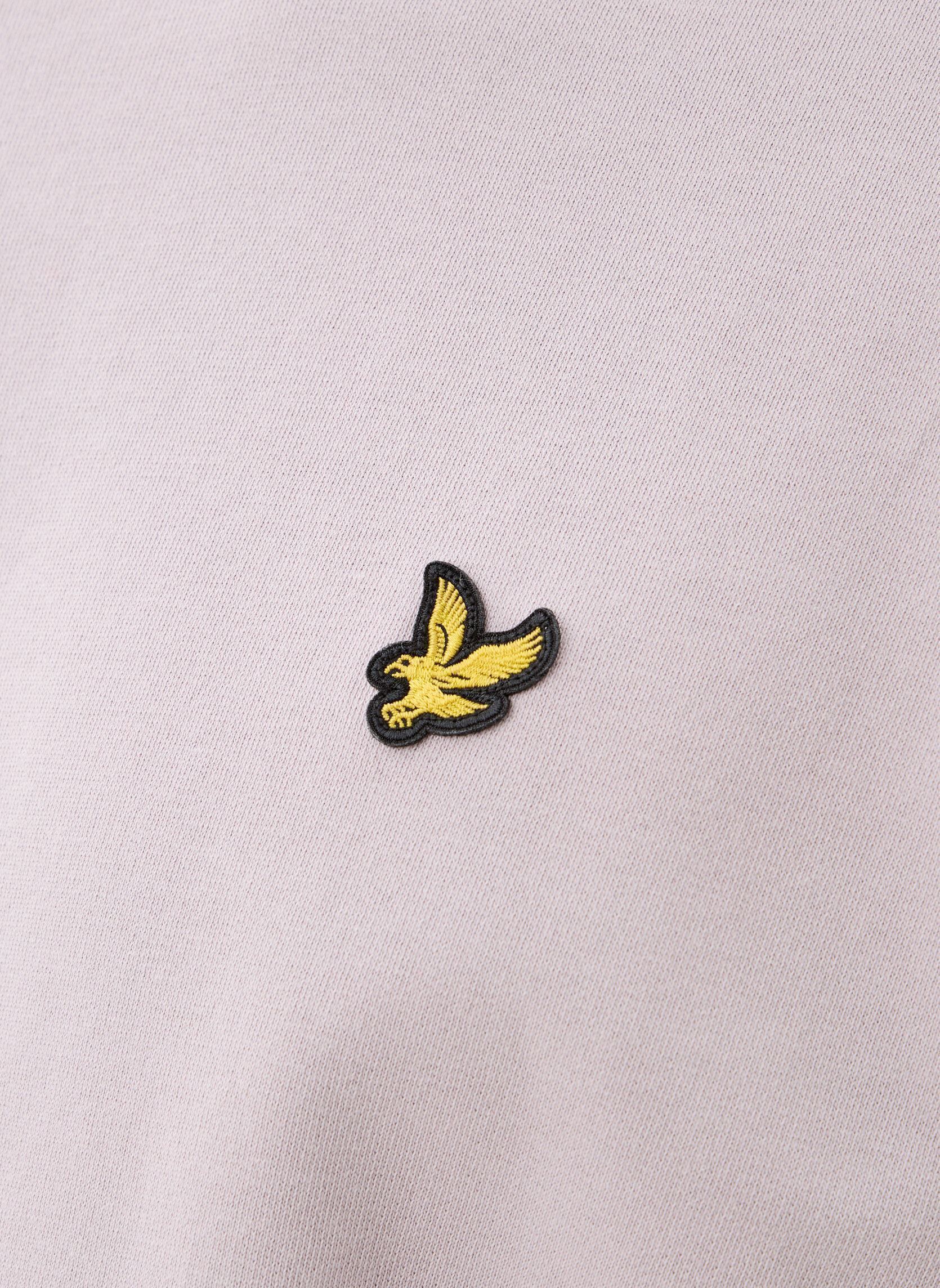 Sweats Heavy Laundered Crewneck homme violet Lyle & Scott Sweats Heavy Laundered Crewneck homme violet Pale Lavendar