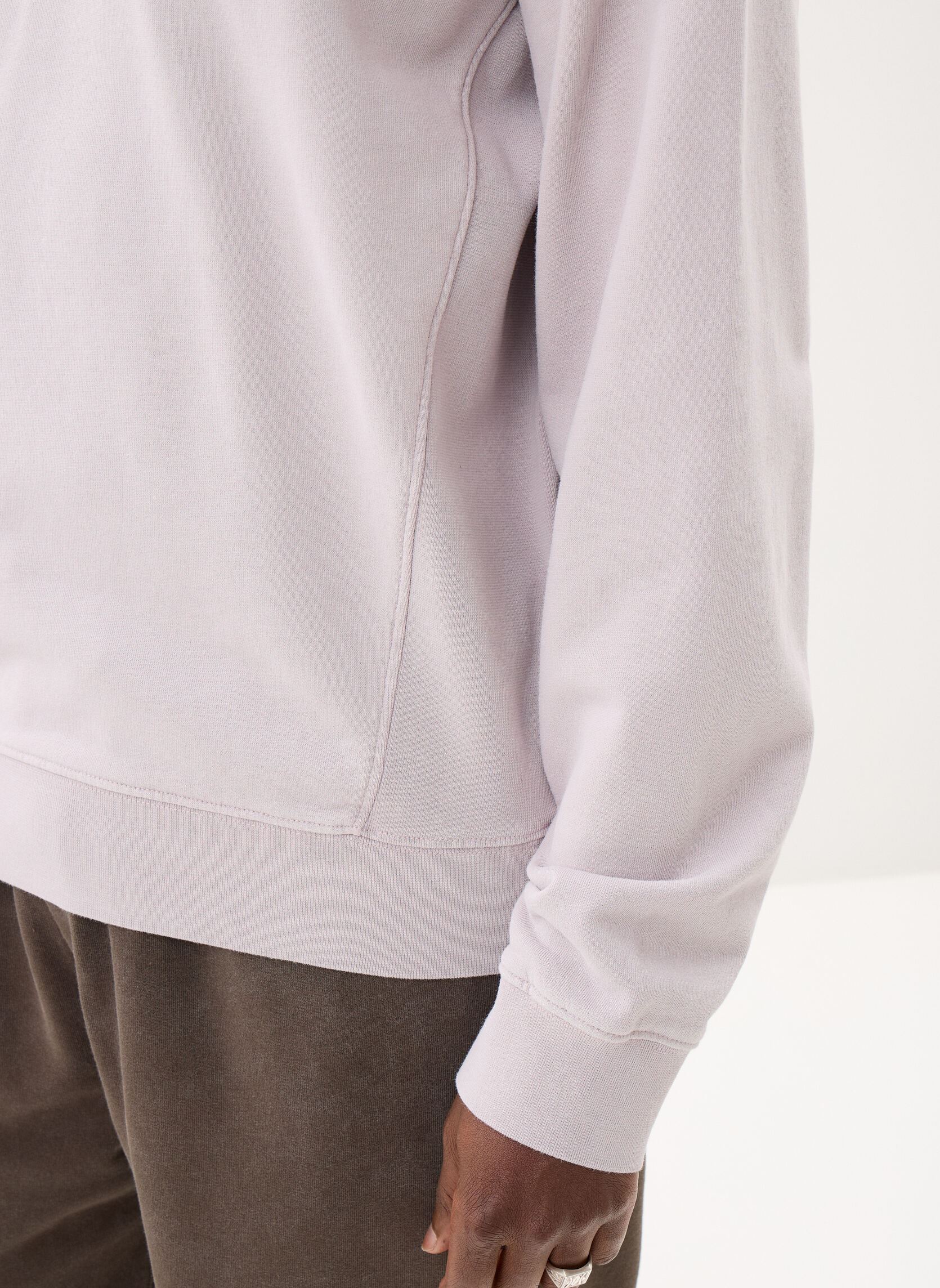 Sweats Heavy Laundered Crewneck homme violet Lyle & Scott Sweats Heavy Laundered Crewneck homme violet Pale Lavendar
