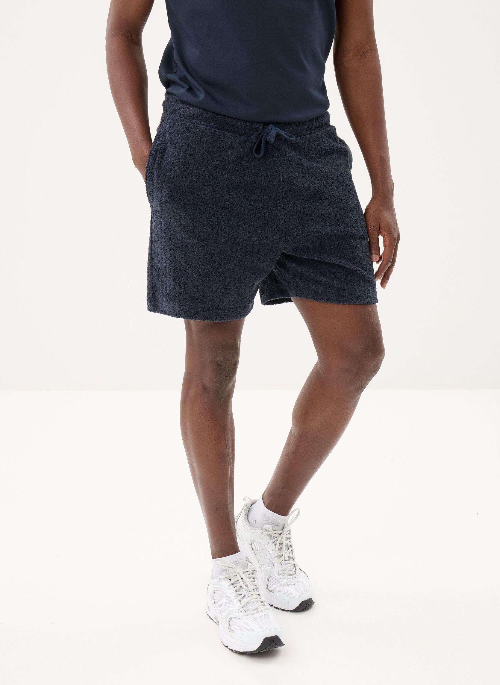 Sportshorts Honeycomb Towelling Short herren blau Lyle & Scott Sportshorts Honeycomb Towelling Short herren blau Dark Navy