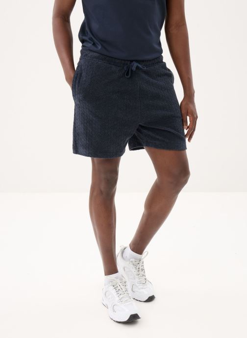 Lyle & Scott Sportshorts Honeycomb Towelling Short herren blau