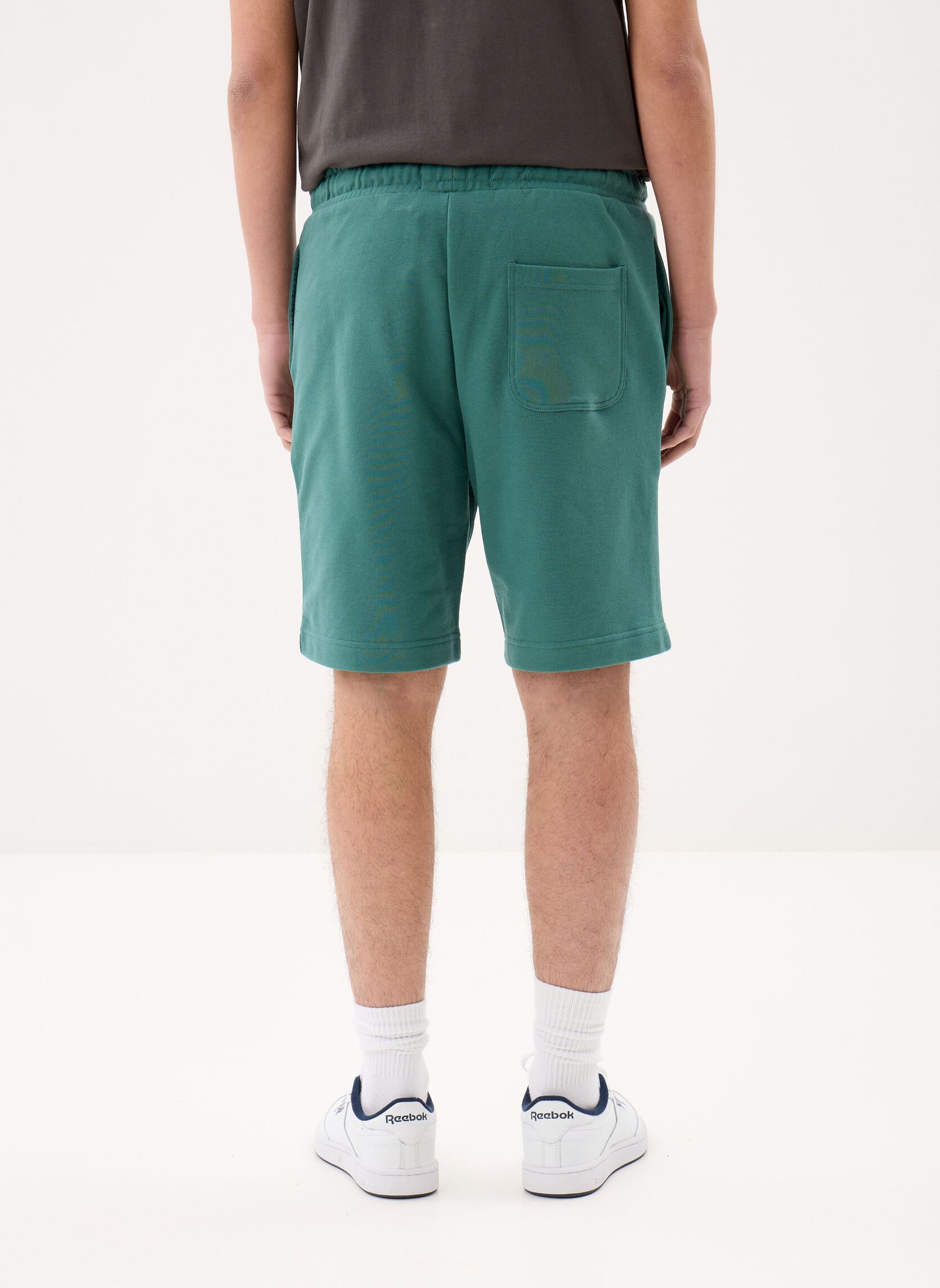 Shorts de sport Plain Sweatshort homme vert Lyle & Scott Shorts de sport Plain Sweatshort homme vert EVERGLADE