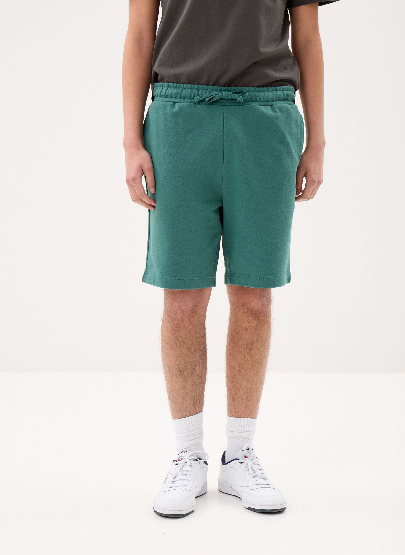 Shorts de sport Plain Sweatshort homme vert Lyle & Scott Shorts de sport Plain Sweatshort homme vert EVERGLADE