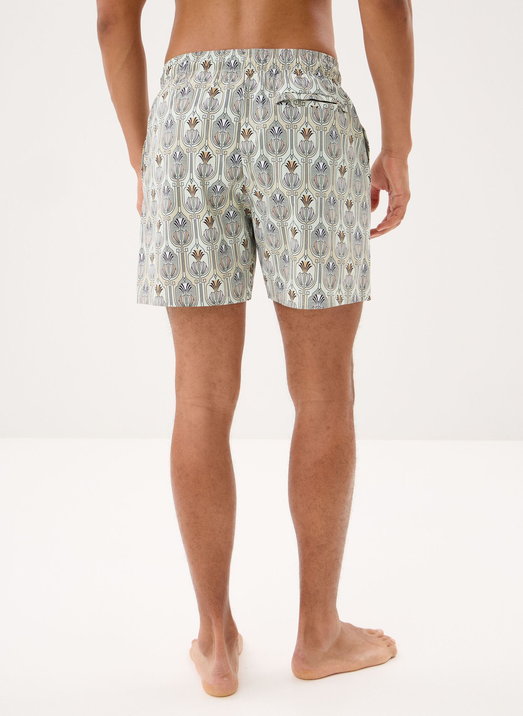 Shorts de bain Botanical Swimshort homme multicolore Lyle & Scott Shorts de bain Botanical Swimshort homme multicolore Tender Greens