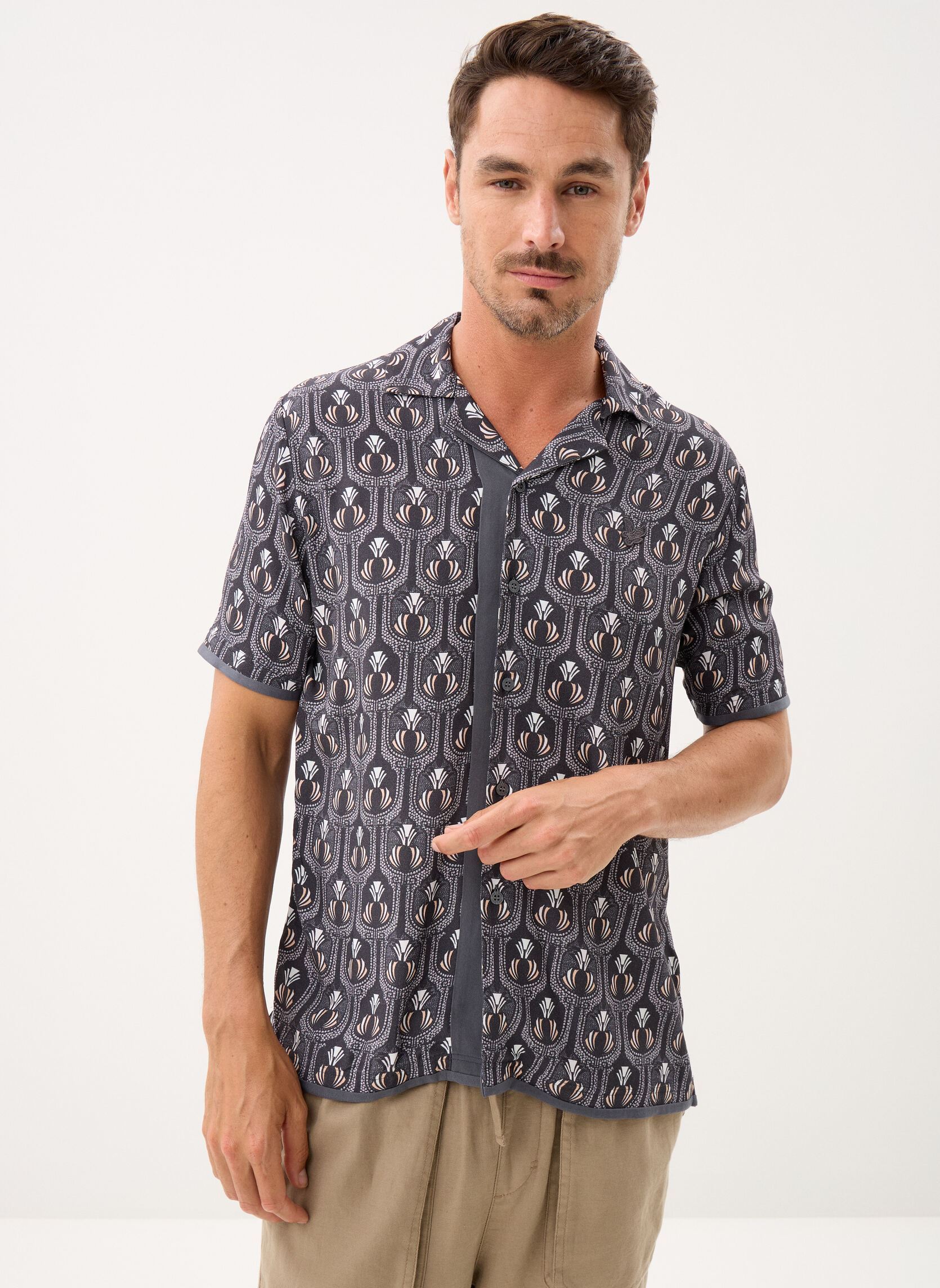 Hemden Botanical Shirt herren mehrfarbig Lyle & Scott Hemden Botanical Shirt herren mehrfarbig Iron